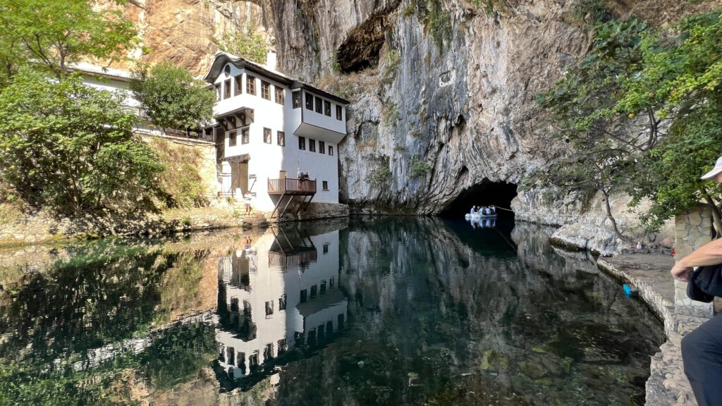 Blagaj Tekke and Cave boating in Bosnia and Herzegovina